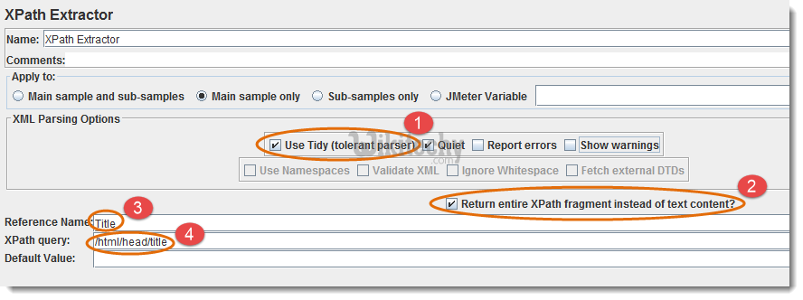  process of xpath extractor